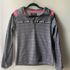 LOVE FITNESS SWEATER WORKOUT SWEATER